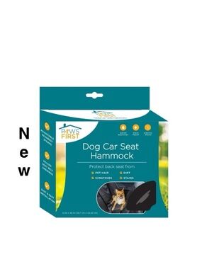 New Evriholder Paws First Car Seat Hammock WaterResistant Seat Cover fit all car